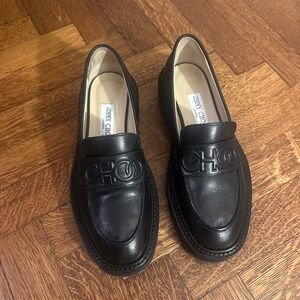 Black Jimmy Choo Loafer